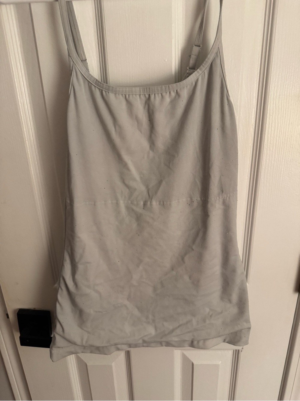Athleta Light Gray Adjustable Strap Tank Camisole